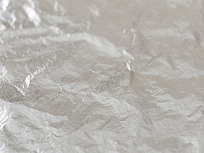 Bladgoud witgoud 6 karaat transfer